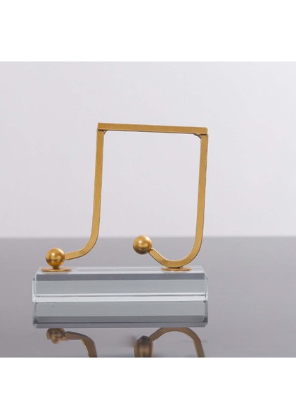 Not Figürinler Müzik Heykel Heykelleri Ofis Sekizinci Not 12X12CM (Yurt Dışından)