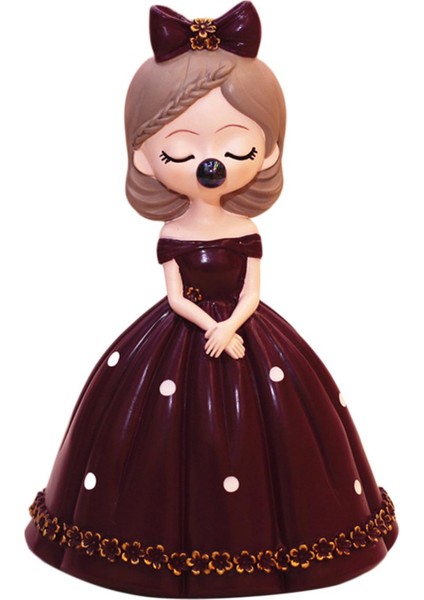 Yaratıcı Kız Heykel Heykel Kek Topper Ofis Masaüstü Dekorasyonları D (Yurt Dışından) fiyatları