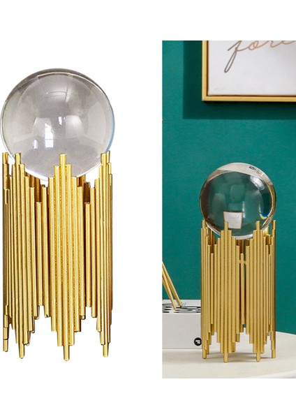 Lüks Kristal Top Süsleri Heykel Heykel Raf Dekor Hediye C (Yurt Dışından) fırsatları