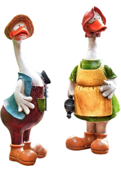 1 Pai Reçine Ördek Piliç Süsleri Hayvan Heykelleri Modelleri Bahçe B (Yurt Dışından) fiyatları