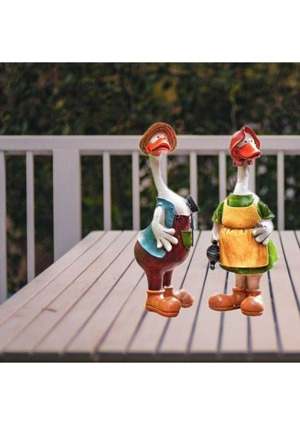 1 Pai Reçine Ördek Piliç Süsleri Hayvan Heykelleri Modelleri Bahçe B (Yurt Dışından) indirimleri