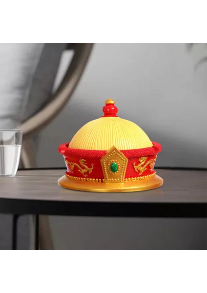 Kapak Reçinesi/imparator Şapka Heykeli Ash Sarı B ile Crafts Creative (Yurt Dışından) fırsatları
