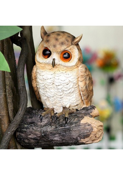 Sevimli Baykuş Ağacı Hugger Kaprisli Bahçe Peeker 15X11X23CM Kolay Kurulum (Yurt Dışından) fiyatları