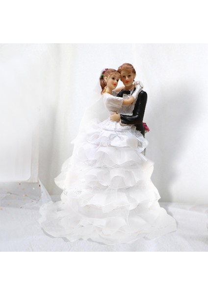 Çift Figürin Reçine Heykeli Yıldönümü Doğum Günü Şimdiki Heykel Figürleri A (Yurt Dışından) indirimleri
