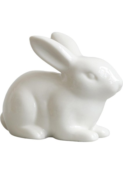 Paskalya Tavşanı Figürinler Ilkbahar Paskalya Dekor Penceresi Için Hayvan Heykeli C 7X10CM (Yurt Dışından) fiyatları