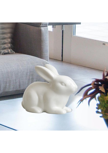 Paskalya Tavşanı Figürinler Ilkbahar Paskalya Dekor Penceresi Için Hayvan Heykeli C 7X10CM (Yurt Dışından) modelleri