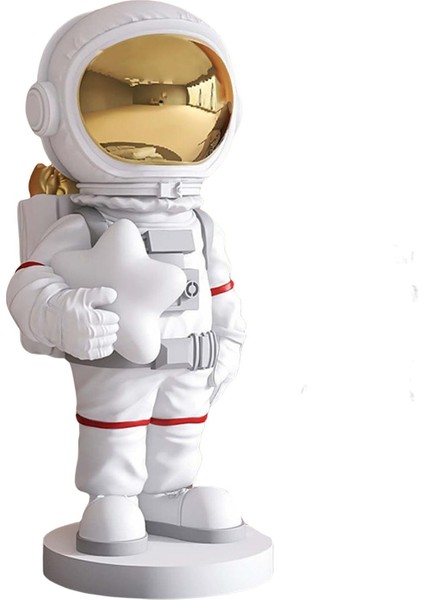 Astronot Heykel Hediyeleri Reçine Minyatür Süs Yatak Odası Otel Beyaz (Yurt Dışından) fiyatları