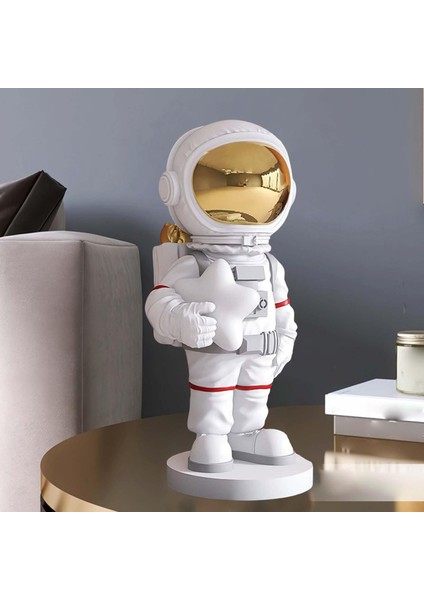 Astronot Heykel Hediyeleri Reçine Minyatür Süs Yatak Odası Otel Beyaz (Yurt Dışından) indirimleri