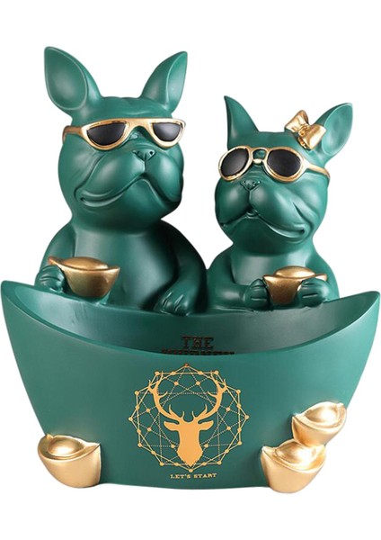 Serin Heykel Heykelcik Kutusu Heykelcik Şeker Kabı Yeşil (Yurt Dışından) fırsatları