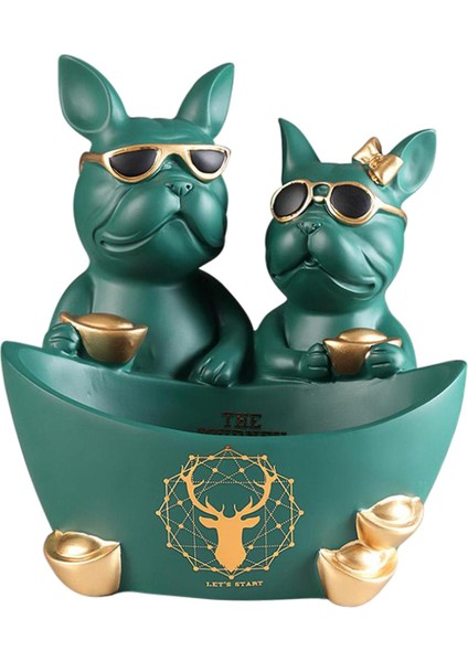 Serin Heykel Heykelcik Kutusu Heykelcik Şeker Kabı Yeşil (Yurt Dışından) indirimleri