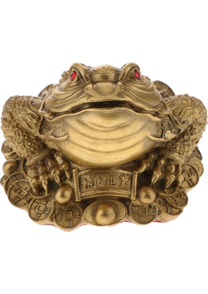 Ev Feng Shui Para Şanslı Servet Servet Çin Kurbağa Kurbağa Dekor (Yurt Dışından) fiyatları