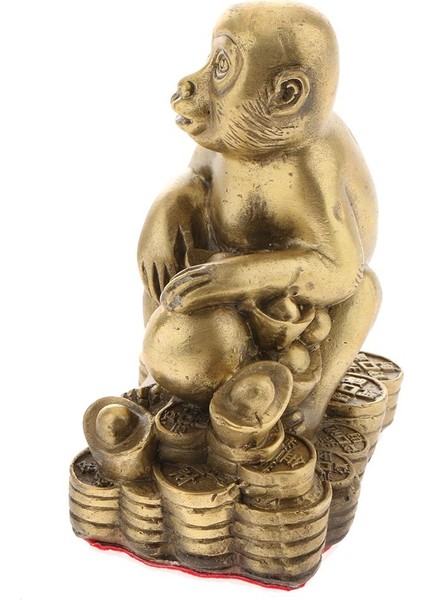 Çin Feng Shui Hayvan Figüre Süsü Maymunu (Yurt Dışından)