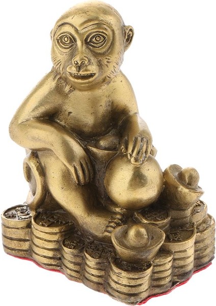 Çin Feng Shui Hayvan Figüre Süsü Maymunu (Yurt Dışından) fırsatları