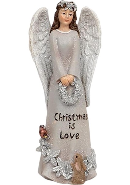 Reçine Melek Figürin El Oyma Masa Süsleri Geçit Ev Dekor Tavşan (Yurt Dışından) fiyatları