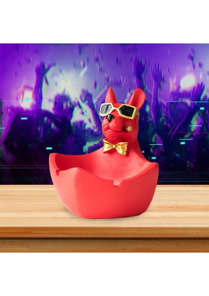 Köpek Heykelcik Sahibi Sanat Eseri El Sanatları Ofis Yatak Odası Dekoru Kırmızı (Yurt Dışından) modelleri