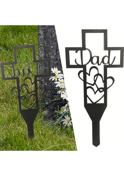 Metal Çapraz Pisser Yahudu Heykeli Akrabalar Mezarlık Süslemesi Su Geçirmez MDOD01 (Yurt Dışından) indirimleri