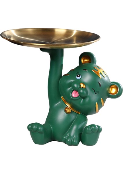 Homil Kaplanlar Heykel Anahtar Tutucu Sehpa Koleksiyonları Yeşil Için Ev Dekor (Yurt Dışından) fiyatları