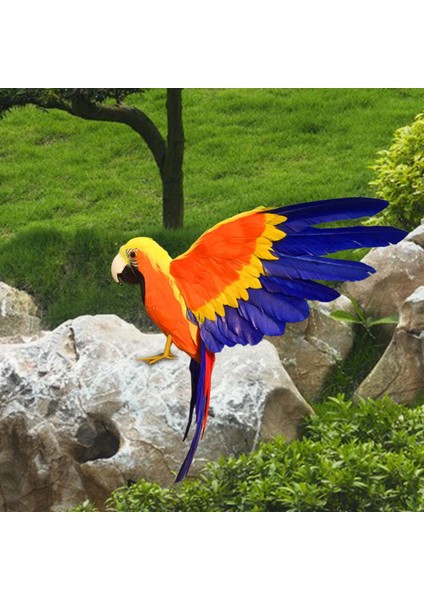 El Yapımı Yapay Papağan Modeli Ev Bahçesi Çim Dekor Stili Için Tüy Süsü B (Yurt Dışından) indirimleri