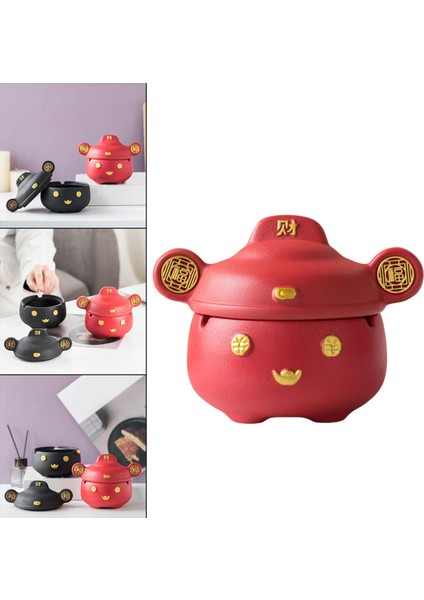 Kapak Külü Yakalayıcı Kırmızı ile Çin Servet Tanrısı (Yurt Dışından) fırsatları