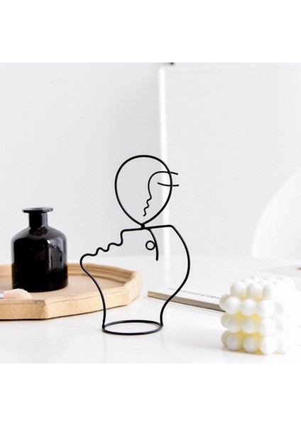 Soyut Heykel Dükkanı Şapka Tutucu Şapkası Standı Süsleme Dekor (Yurt Dışından) fiyatları