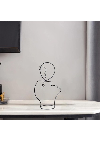 Soyut Heykel Dükkanı Şapka Tutucu Şapkası Standı Süsleme Dekor (Yurt Dışından) indirimleri