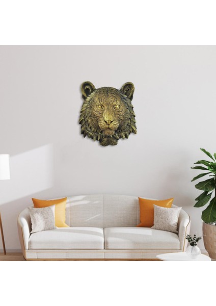 3D Sanat Duvarı Monte Edilmiş Asma Yenilik Heykel Süsü Dekor Kaplan (Yurt Dışından) fiyatları
