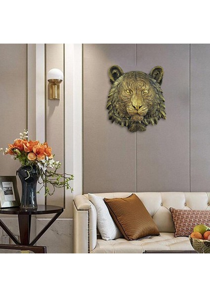 3D Sanat Duvarı Monte Edilmiş Asma Yenilik Heykel Süsü Dekor Kaplan (Yurt Dışından) indirimleri