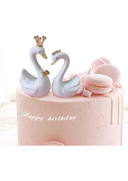 3D Minyatür Swan Heykeli Heykelcik Heykeli Yenilik Dekorasyonu Büyük Pembe (Yurt Dışından) fiyatları