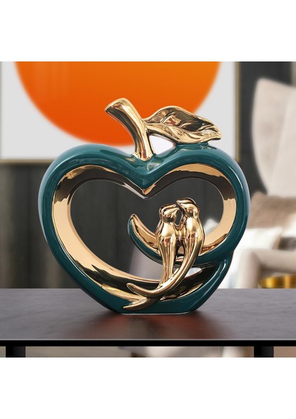Modern Seramik Meyve Heykelcik Oturma Odası Masa Süsleri El Sanatları Hediye Yeşil (Yurt Dışından) modelleri