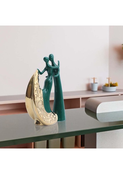 Iskandinav Çiftler Heykel Heykel Masası Düğün Dekor Hediyesi (Yurt Dışından) modelleri