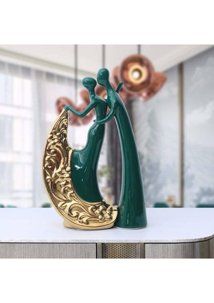 Iskandinav Çiftler Heykel Heykel Masası Düğün Dekor Hediyesi (Yurt Dışından) fırsatları