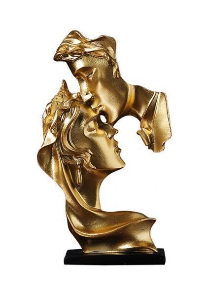 Kiss Shape Mini Figürinler Koleksiyon Dekoratif 2 Pc (Yurt Dışından)