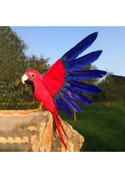 El Yapımı Yapay Papağan Modeli Ev Bahçesi Çim Dekor Stili Için Tüy Süsü C (Yurt Dışından) fırsatları