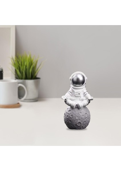 Astronot Heykel Hediyeleri Oturma Odası Otel Yatak Odası Masa Dekorasyon El Sanatları Meditasyon (Yurt Dışından) modelleri