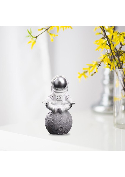 Astronot Heykel Hediyeleri Oturma Odası Otel Yatak Odası Masa Dekorasyon El Sanatları Meditasyon (Yurt Dışından) fırsatları