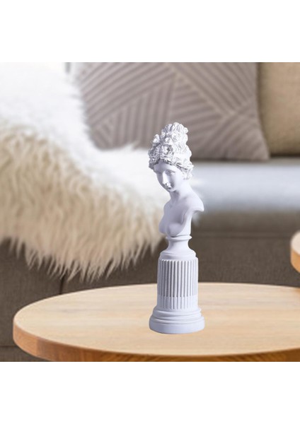 Baosity Nordic Reçine Tanrıça Heykel Sanat El Sanatları Koleksiyon Heykel Heykel Beyaz (Yurt Dışından) indirimleri