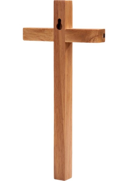 Çapraz Isa Duvar Asma Haç Heykel Kabini Şükran Dekorasyon Bois (Yurt Dışından)