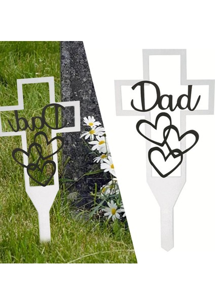 Metal Çapraz Pisli Yahu Heykeli Akrabalar Mezarlık Süslemesi Su Geçirmez MDOD02 (Yurt Dışından) fırsatları