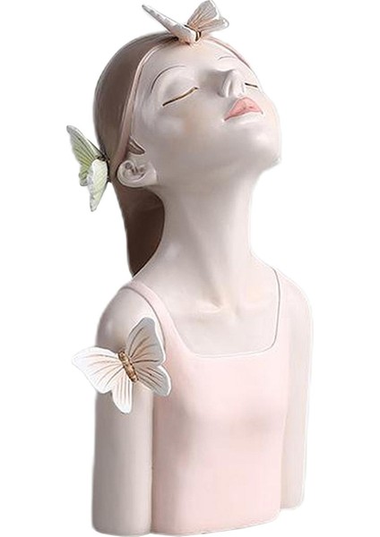 Butterfly Peri Figürleri Kız Figürinler Reçine Masa Heykelleri Home DECORS.5X9.5X20.5CM (Yurt Dışından)