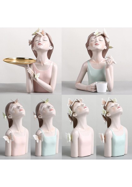 Butterfly Peri Figürleri Kız Figürinler Reçine Masa Heykelleri Home DECORS.5X9.5X20.5CM (Yurt Dışından) indirimleri