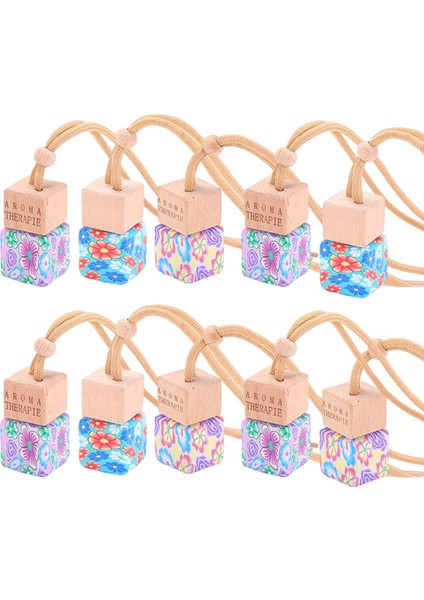 10 Adet Araba Hava Sprifleri Şişe Aksesuarları Esansiyel Yağ Difüzör Dekoru (Yurt Dışından)