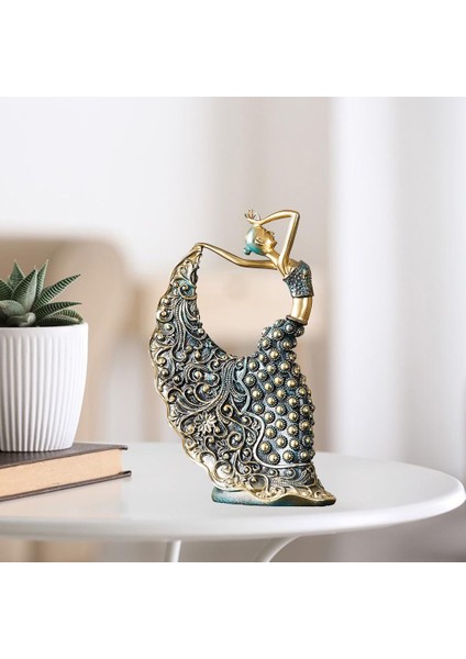Dancer Heykelcik Sanat Heykel Dekor Süsleri Bronz 18X7X28.5CM (Yurt Dışından) indirimleri