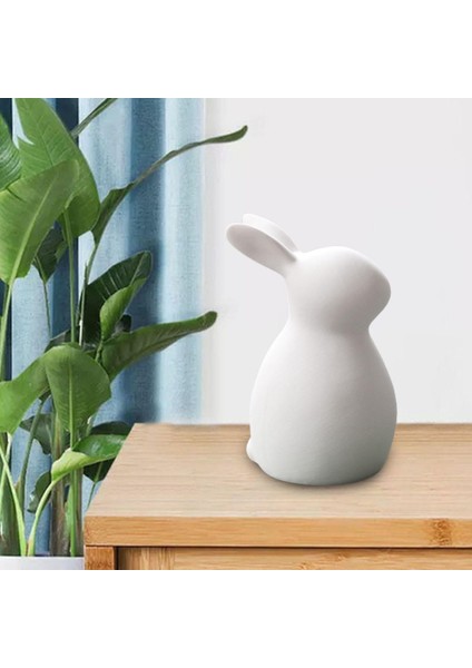 Masa Üstü Koleksiyon Penceresi Için Sevimli Paskalya Tavşanı Figürinler Heykeli B 7.6X12.6CM (Yurt Dışından) modelleri