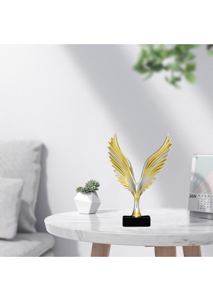 /melek Heykel Reçine Heykel Heykel Dekorasyon Altın Kuş 10.5X3X15CM 7X3X15CM (Yurt Dışından) fiyatları