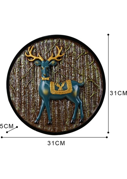 3D Reçine Geyik Heykeli Galeri Oturma Odası Figürinler Noel Hediye El Sanatları Geyik Ayakta (Yurt Dışından) indirimleri