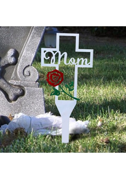 Metal Çapraz Pisli Yahu Heykeli Akrabalar Mezarlık Süslemesi Su Geçirmez MMOM02 (Yurt Dışından) fiyatları