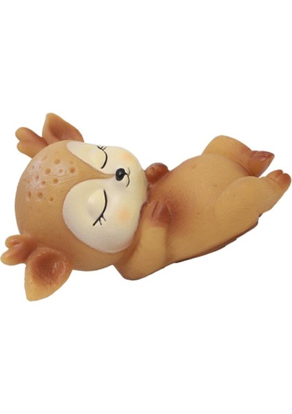 Silikon Geyik Figürinleri Açıkçası Süsler Silikon Uyku Hayvanları Dekor STILI06 (Yurt Dışından) fırsatları