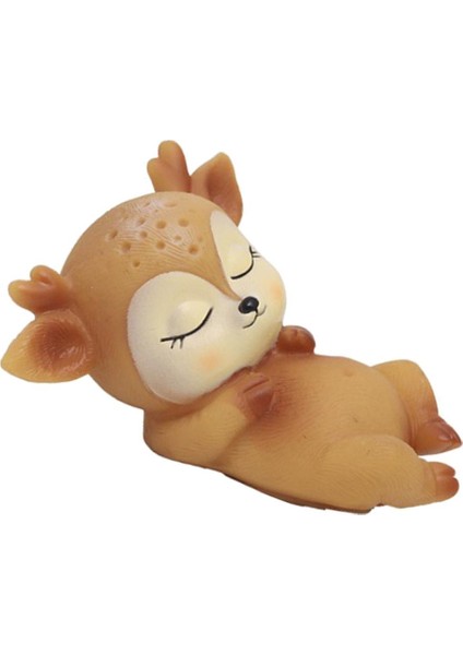 Silikon Geyik Figürinleri Açıkçası Süsler Silikon Uyku Hayvanları Dekor STILI06 (Yurt Dışından) indirimleri