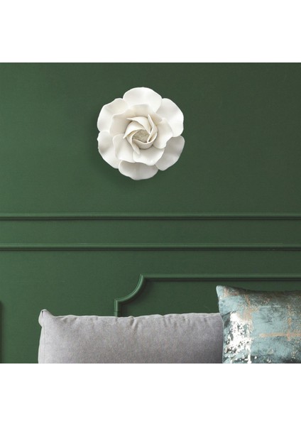 Asma Duvar 3D Seramik Çiçek Duvar Dekoru Ofis Için Yapay Çiçek (Yurt Dışından) indirimleri