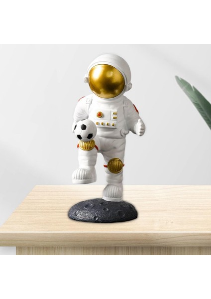 Yaratıcı Astronot Heykeli Figür Heykel Spacean Figürin Dekor Çocuk Hediyesi 28.5X16X15.5CM (Yurt Dışından) modelleri